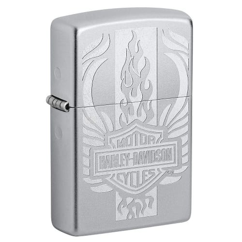 Zippo satiniert harley - zippo,