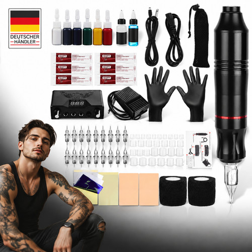 Farbtinten kabellos tattoo - kabellos,