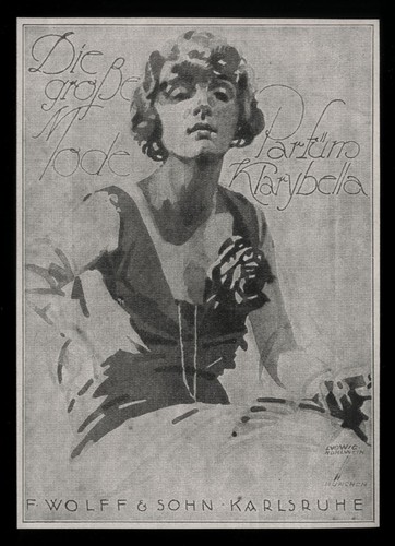 Alte werbung reklame - alte, 1925