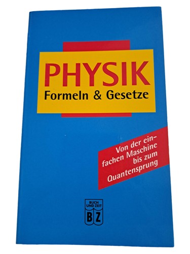 Physik formeln gesetze buch - formeln,