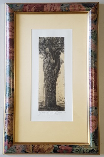 Ernst fuchs original radierung - ernst,
