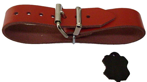 Lederriemen rot x - rot,