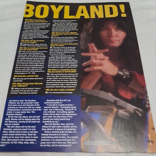 Vintage blackie lawless wasp - vintage,