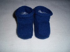 Handgestrickte babyschuhe - babyschuhe, ca