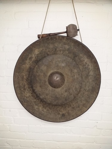 Originaler antiker gong cm - antiker, 75