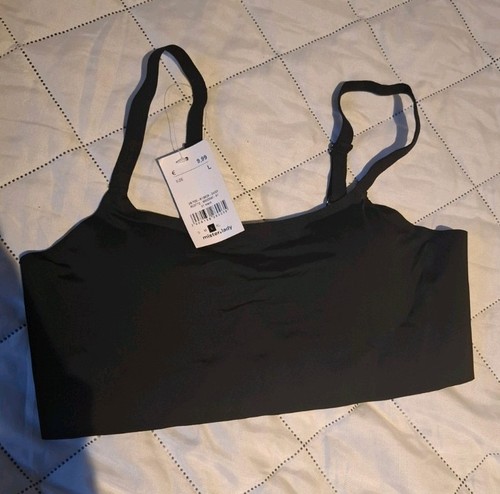 Damen top crop bustier - bustier, l
