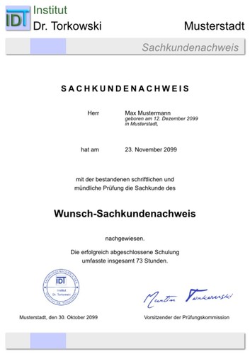 Sachkundenachweis universell - sachkundenachweis,,