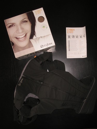 Cybex babytrage schwarz - 2.go,