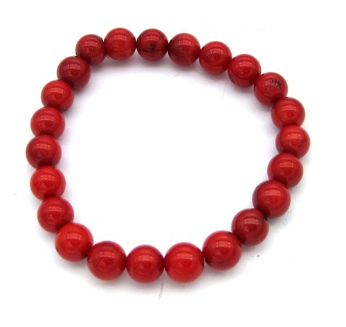 Kugel armband koralle - kugel-armband,