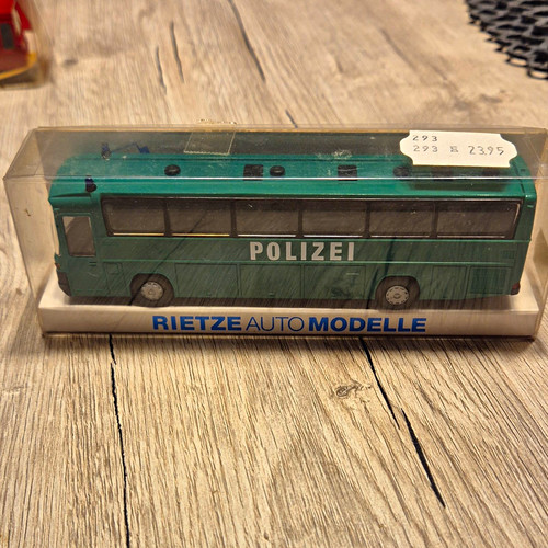 Rietze automodelle polizei bus - rietze,