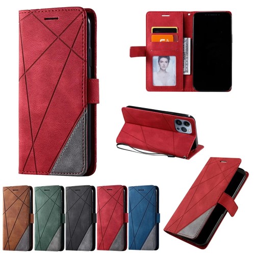 Flip wallet leder - leder, handy