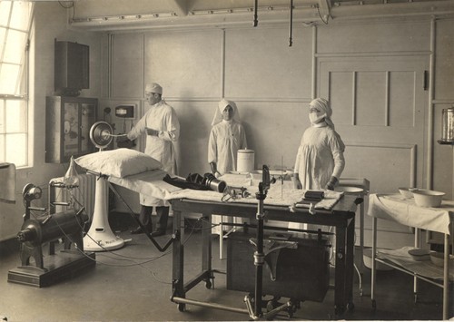 Vintage medizin szene - vintage,