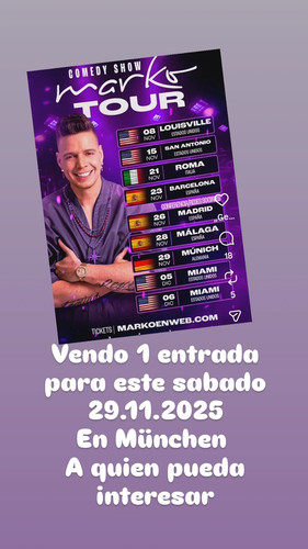 Vendo entrada para este - 1,