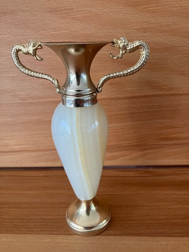 Edle messing zier - messing-, zier-vase-