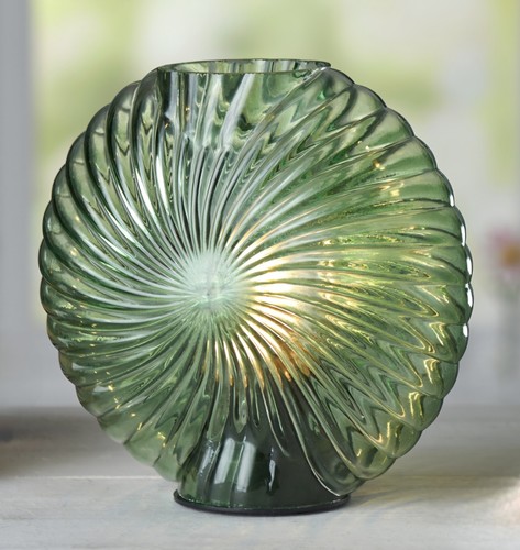 Deko leuchte muschel glas - muschel,