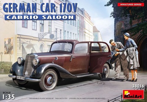 Miniart german car 170v - german,