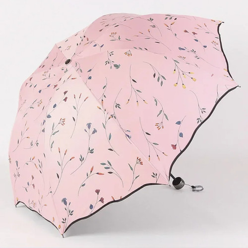 Faltbarer damen regenschirm - faltbarer,