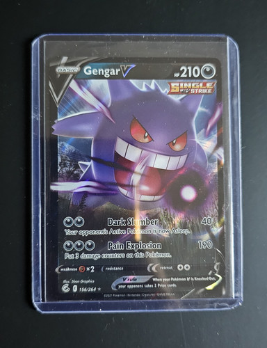 Pokémon tcg gengar - v, 156/264