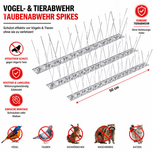 Vogelspikes taubenspikes - vogelspikes,