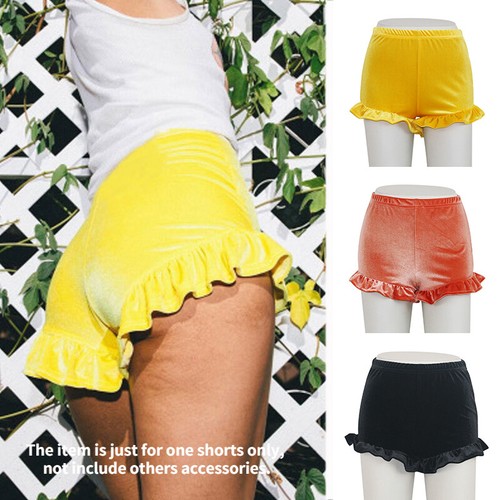 Ladies velvet ruffle stretch - ladies,