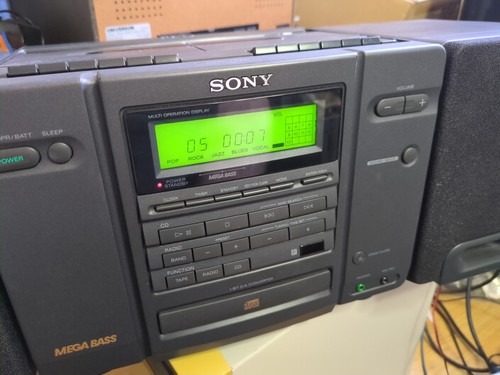 Sony cfd 757l boombox retro - sony, cfd-757l