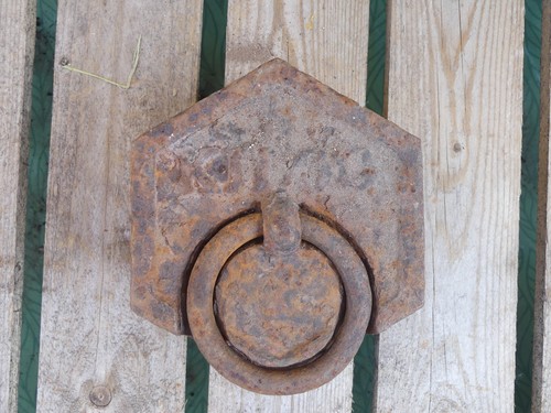 Antikes waagengewicht mit - kg,