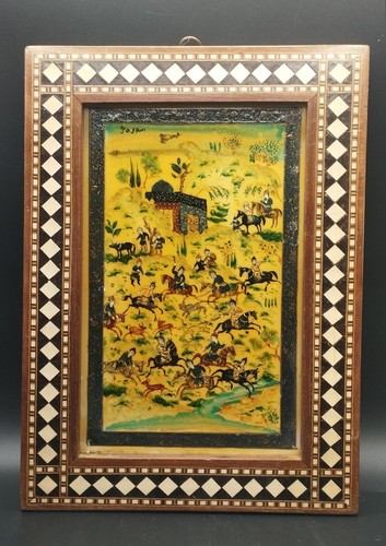 Persische miniatur malerei - persische,