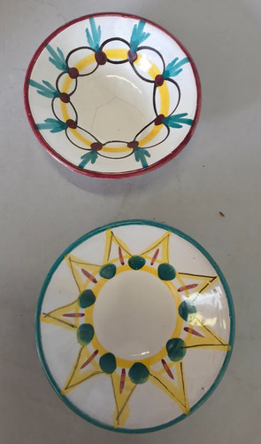 Handbemalte keramik schalen - handbemalte,
