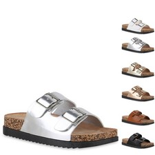 Damen pantoletten sandalen - pantoletten,