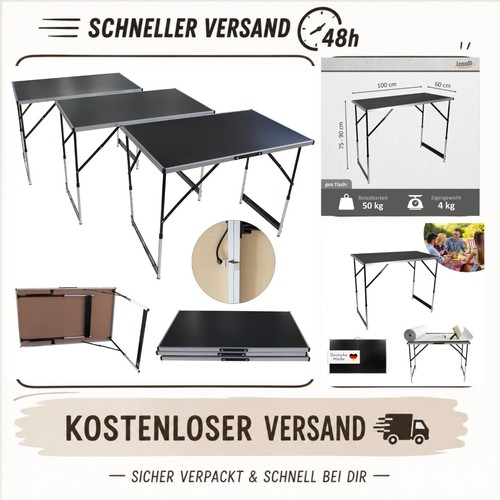 Lemodo tapeziertisch teilig - tapeziertisch, 3-teilig