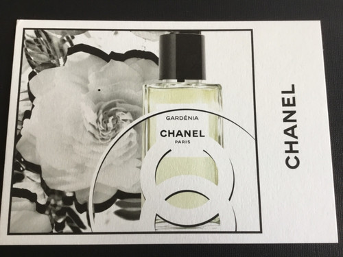 Chanel postkarte gardenia aus - gardenia,