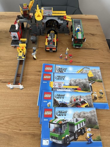 Lego city 4204 bergwerk - bergwerk, /