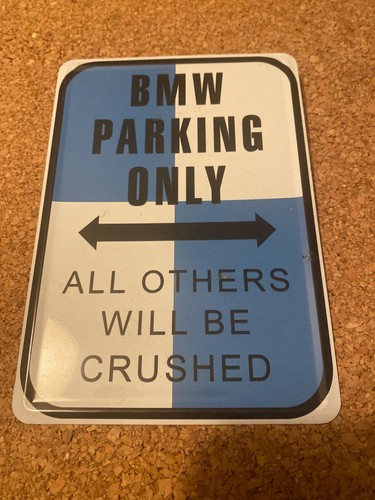 Blechschild retro bmw - blechschild,