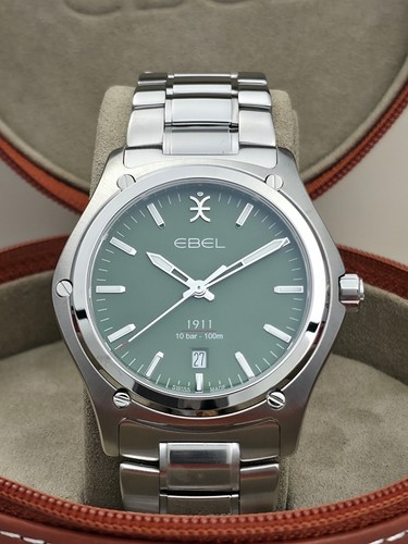 Ebel 1911 quarz edelstahl 42mm - ebel,