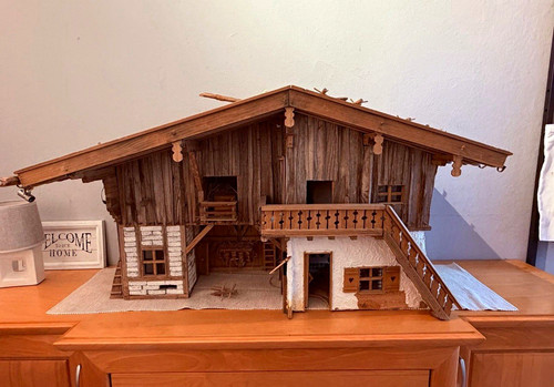 Handmade krippenstall aus - aus, holz