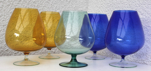 Ddr cognacschwenker veb - 5x,