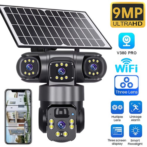 9mp solar wlan wifi - 4k,