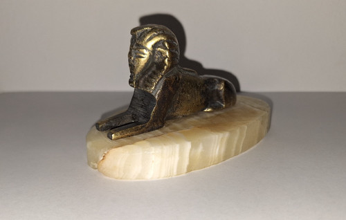 Vintage sphinx messing - sphinx,