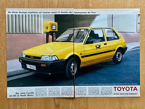 Toyota corolla ventil post - corolla,