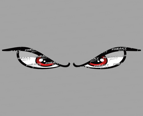 Böser blick aufkleber - böser,