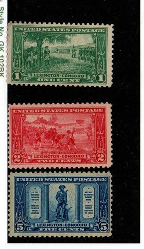 United states scott 617 619 - united,