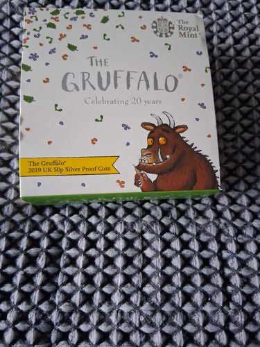 The gruffalo 2019 50p silber - the,