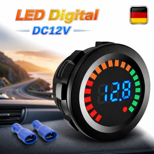 12v led digital panel meter - digital,