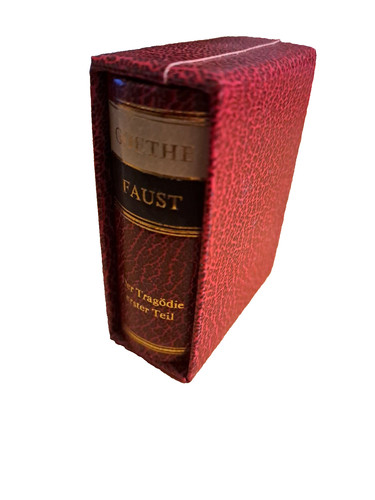 Faust goethe ddr minibuch - goethe,
