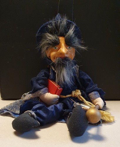 Zauberer merlin puppe figur - puppe,