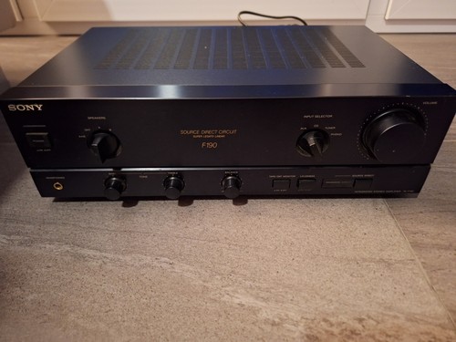 Sony 190 integrated - sony,