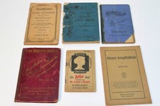 alte Kochbücher, Kochrezepte, Kriegskochbuch von 1896, 1905 + bis 10er Jahre