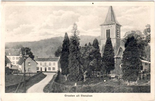 Slenaken ortsansicht - ak,
