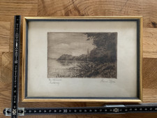 Schöner alter Kupferstich/Radierung, vermutlich Anfang/Mitte 20 Jh., Hanna Ilgen