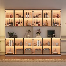 Vitrine LED Wohnzimmerschrank
